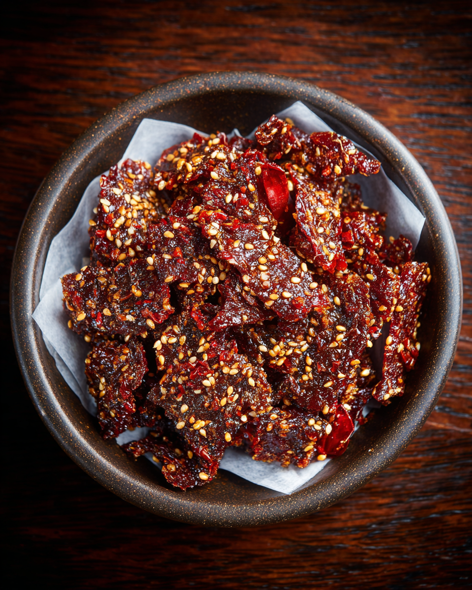 Spicy Mala Beef Jerky