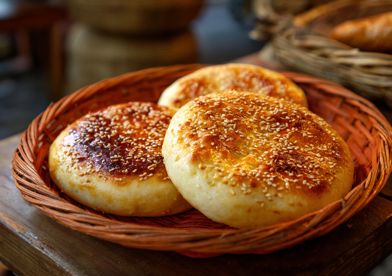 芝麻椒盐饼 Salt & Pepper Pastry