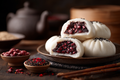 红豆包 Red Bean Buns